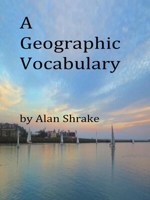 cover image of A Geographic Vocabulary